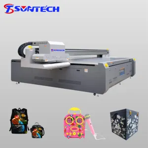 Manufaktur kelas atas printer flatbed UV, printer uv mesin cetak kasur datar untuk bahan datar/silinder/peninggi