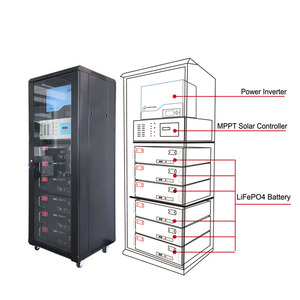 Banco solar de litio Vmaxpower, sistema de almacenamiento de energía para el hogar, sistema de energía solar todo en uno, baterías de iones de litio - Product Image 3