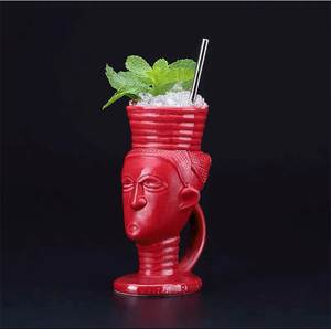Proveedores de Tazas de Cerámica Tiki Hawaianas, Tazas Tiki con Diseño Tiki Barconic para Proveedores de Bares - Product Image 1