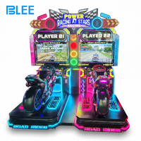 BLEE Vente chaude Machine de jeu d'arcade pour deux joueurs, simulateur de conduite à pièces, équipement de divertissement intérieur pour centre de jeux