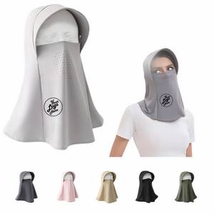 Gorro de Sol con Protección UV y Protector de Cuello, con Logotipo Personalizado y Enfriamiento para Toda la Cabeza - Product Image 5