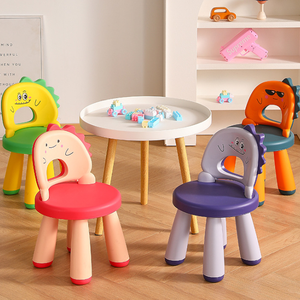 Chaise et tabouret modernes en plastique écologique <span class=keywords><strong>pour</strong></span> bébés et enfants, <span class=keywords><strong>pour</strong></span> usage domestique et extérieur, vente en gros - Product Image 3
