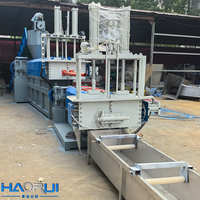 Machine de granulation de plastique PP PE, ligne de fabrication de granulés de plastique recyclé