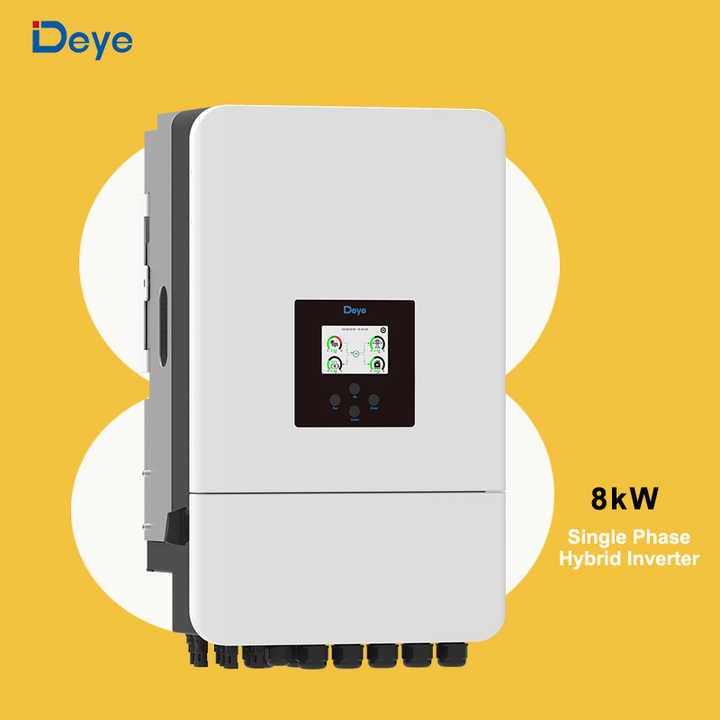 Deye SUN-8K-SG05LP1-EU-SM2 8kW Single Phase Hybrid Inverter for Family ...