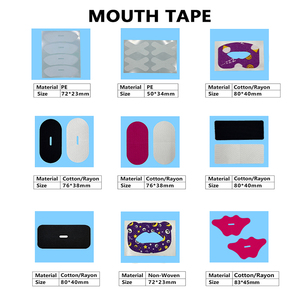 Bande adhésive anti-ronflement noire personnalisable 2026, bandes de sommeil OEM ODM favorisant la respiration nasale, boîte d'emballage personnalisée pour aide au sommeil - Product Image 6