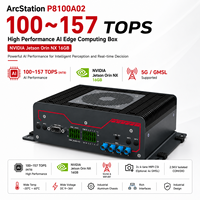 70-157TOPS Jetson Orin NX 8GB / 16GB Boîtier de calcul IA en périphérie pour la gestion intelligente du trafic et l'IA de vision