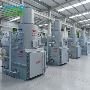 FHHB incinérateur sans fumée four de crémation funéraire automatique pour animaux et animaux de compagnie broyeur de déchets alimentaires pour usine de fabrication à usage domestique - Product Image 5
