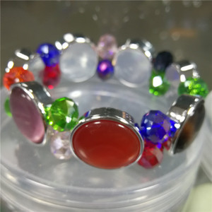 Pulsera de Cristal de 20mm con Bisel, Unisex, para Uso Diario, Forma Geométrica, Origen Yiwu - Product Image 4