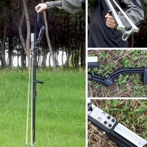 Slingshot en métal noir Piaoyu, slingshot professionnel puissant avec poignée télescopique, pour la <span class=keywords><strong>chasse</strong></span> en plein air - Product Image 4