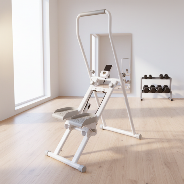 Metal Vertical Climber Trainer Stair Master Machine Home Gym Exercise Equipment for Climbing Stairs