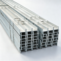 Vigas Metálicas Estructurales de Acero al Carbono Sin Aleación ASTM A992/A572-50 (Grado 50) Tipo H IPN 400 H-Heb 300, Laminadas en Caliente para Construcción