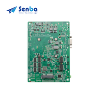 Carte mère EPIC-E41_J126L Celeron J4125 J4105 Dual Lan Sim Slot avec processeur et câble LVDS, format Mini ITX