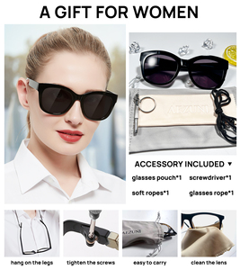 Gafas <span class=keywords><strong>de</strong></span> <span class=keywords><strong>Sol</strong></span> <span class=keywords><strong>de</strong></span> Lectura Extra Grandes para Mujer - <span class=keywords><strong>Lentes</strong></span> <span class=keywords><strong>de</strong></span> <span class=keywords><strong>Aumento</strong></span> Completo con Protección UV400, Gafas <span class=keywords><strong>de</strong></span> <span class=keywords><strong>Sol</strong></span> <span class=keywords><strong>de</strong></span> Moda - Product Image 6