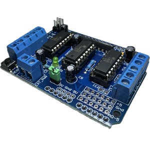 Module de commande de <span class=keywords><strong>moteur</strong></span> L293D pour <span class=keywords><strong>Arduino</strong></span>, 4 moteurs DC, 2 moteurs <span class=keywords><strong>pas</strong></span> <span class=keywords><strong>à</strong></span> <span class=keywords><strong>pas</strong></span>, 2 servomoteurs, carte de contrôle 4.5-25V MMS0293-01 pour <span class=keywords><strong>Uno</strong></span> Mega - Product Image 1