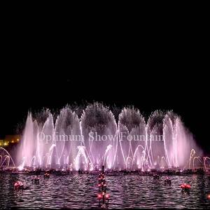 حجم كبير مزخرف مسرح راقص خارجي ، عرض ألعاب نارية ، عرض النافورة لمدينة الرياض بشارع المملكة العربية السعودية - Product Image 6