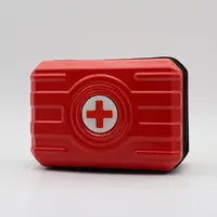 Customized waterproof and shockproof mini ABS PC hard shell empty first aid kits for travel