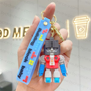 Popular película de acción de <span class=keywords><strong>ciencia</strong></span> ficción robot Caballero Guerrero figura de dibujos animados juguete llavero para empresa de medios regalo de agradecimiento - Product Image 5