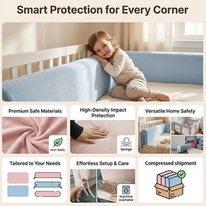 Barrières de sécurité pour lits bébé et lits superposés, en mousse haute densité, amovibles - Product Image 5