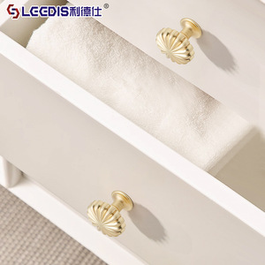 Lgedis Drawer <b>Knobs</b> Zinc Alloy Egg Shape European Style For Cabinet Furniture Hardware - Product Image 1