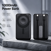 Batterie externe magnétique sans fil 3-en-1 personnalisée de haute qualité pour téléphone 10000 mAh, charge rapide exclusive 20W pour montre