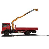 Grue de chantier articulée télécommandée HAOY 3,2 tonnes pour l'entretien des lampadaires