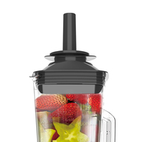 Robot mixeur commercial HALEY 4800W, 5+ vitesses, mixeur multifonction haute performance, broyeur de glace, machine à smoothies, pour la maison et l'hôtel