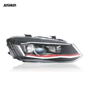 Ensemble de phares Jushun Volkswagen Polo, feux de jour à LED, projecteur bi-xénon, clignotants séquentiels - Product Image 3
