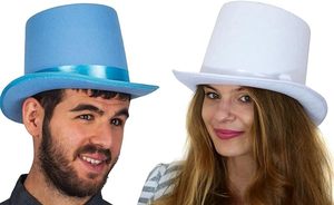 Chapeau haut <span class=keywords><strong>de</strong></span> forme Costume Hat Party Stovepipe Chapeaux hauts colorés - Product Image 5