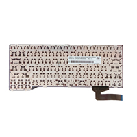 Clavier pour Fujitsu LifeBook Q775 Q737 Q736 T725 T726 CP683304-03 sans rétroéclairage avec cadre argenté