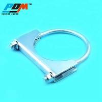 Colliers de serrage à boulon en U M8 M10, colliers de serrage en u fabriqués en chine