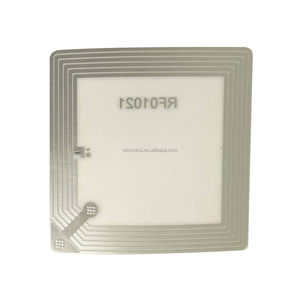 13.56MHz chip chống kim loại mềm PVC thẻ URL RFID 213 215 kinh doanh tag dán nhựa khách sạn lòng trung thành QR mã nhãn NFC sticker - Product Image 2