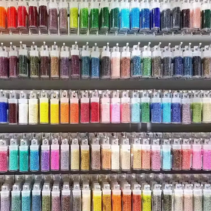 Cuentas de Vidrio <span class=keywords><strong>Miyuki</strong></span> <span class=keywords><strong>Delica</strong></span> Japonesas, Color Dorado DB31, Galvanizadas y Teñidas, en Existencia - Product Image 2