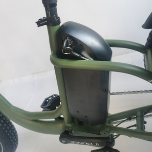 Bicicleta eléctrica de tres ruedas de carga de 20 pulgadas, triciclo eléctrico de tracción delantera, neumático grueso, 3 ruedas, bicicleta de montaña eléctrica de 750W - Product Image 3