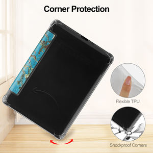 Funda <span class=keywords><strong>de</strong></span> cuero PU Bojin para Kindle Paperwhite 12th 2024 7 pulgadas con funda trasera <span class=keywords><strong>de</strong></span> silicona suave transparente - Product Image 5