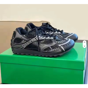 Sneakers alla Moda per Uomo e Donna, Nuove Scarpe BV di Design di Alta Qualità con Lacci Luminosi e Punta Morbida - Product Image 4