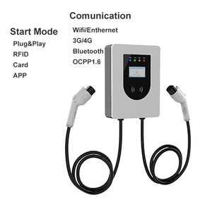 Bán buôn 14kw loại 2 cấp 2 wallbox Home/thương mại EV Trạm Sạc với 5M AC Car Charger điện treo tường - Product Image 5