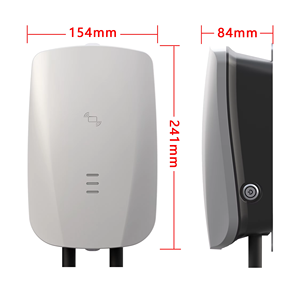 Зарядная станция Bluesky 7 кВт 32 А для электромобилей, настенная, быстрая, переменного тока, для домашнего использования, с поддержкой Type 2 и Type 1, управление стартом/стопом через Bluetooth - Product Image 3