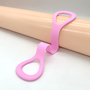 Set di 3 Fasce Elastiche Multifunzionali a Forma di 8 per Fitness, Bande di Resistenza per Allenamento di <span class=keywords><strong>Braccia</strong></span>/Schiena/Petto, Yoga, Pilates, Casa - Product Image 6