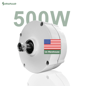 Livraison Gratuite Stock US Alternateur Magnétique Sans Engrenages 500W Triphasé 12V 24V pour Générateur Éolien et Hydraulique - Product Image 1