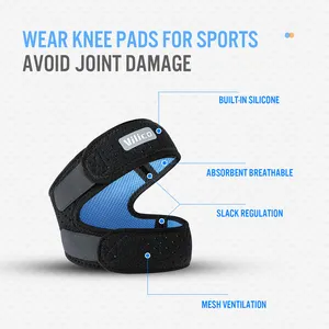 Patella Kniebrace Voor Gewrichtspijn Knie Compressie Mouw Brace Voor Artritis Pijn Training Sport Kniebeschermer Pad Voor Vrouwen Mannen