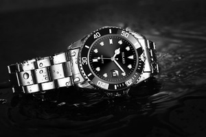 YWB003 <span class=keywords><strong>Funky</strong></span> Haute Qualité Date Fantaisie Design Prêt Stock Étanche Sport hommes Montre À Quartz Bande En Acier Inoxydable - Product Image 4