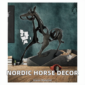 Decoración de Pared Metálica Ecológica Contemporánea Zhongpin, Estilo Grinch Country Galvanizado, para Sala de Estar - Product Image 2