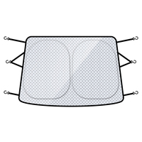 Protetor de gelo para neve de carro, protetor de neve para tesla modely 2021/proteção contra vento, escudo de cobertura de gelo de carro/neve, novo design, 2021