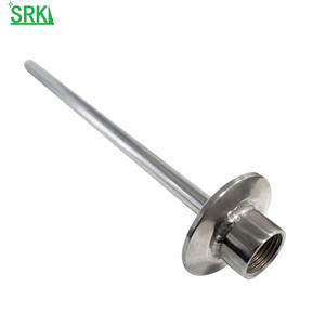 温度センサーバイメタル温度計SS304ステンレス鋼NPT 1/2 "TCフランジトライクランプ<span class=keywords><strong>Thermowell</strong></span>クイックインストール - Product Image 1