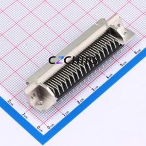 2-5174225-5 D-Sub/VGA Connector Bent Lead Through Hole Connector Male 68P Right Angle Insert 2 - Product Image 2