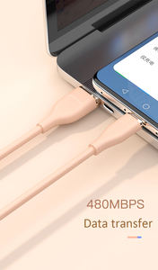 Cable <span class=keywords><strong>de</strong></span> datos <span class=keywords><strong>de</strong></span> carga superrápida para móvil, Cable <span class=keywords><strong>de</strong></span> datos Micro USB tipo c <span class=keywords><strong>de</strong></span> silicona suave Macaron 6A 66w para iPhone 13, <span class=keywords><strong>Samsung</strong></span> y Huawei, artículos <span class=keywords><strong>de</strong></span> tendencia <span class=keywords><strong>2022</strong></span> - Product Image 6