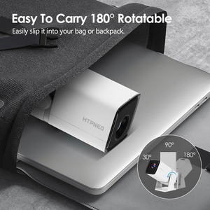 Mini thông minh chiếu không dây Wifi 6 <span class=keywords><strong>Bluetooth</strong></span> Cinema <span class=keywords><strong>Android</strong></span> 13 LCD xách tay nhỏ 720P A86 chiếu - Product Image 5