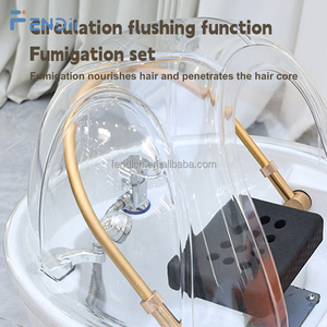 Ghế gội đầu, ghế massage, giường spa cao cấp chuyên nghiệp cho tiệm cắt tóc - Product Image 5