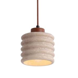 Lampe à <span class=keywords><strong>suspension</strong></span> style wabi-sabi, décoration murale pour salon, <span class=keywords><strong>suspension</strong></span> de bar rustique rétro - Product Image 5