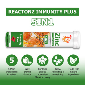 Tabletas de Zinc con Vitamina Natural OEM ODM, Tabletas de Zinc de Disolución Rápida con Miel de Manuka Australiana, Suplementos Dietéticos - Product Image 4